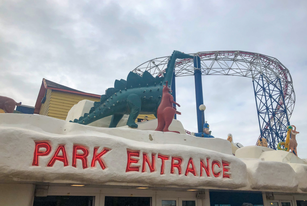Blackpool Pleasure Beach Park Entrance