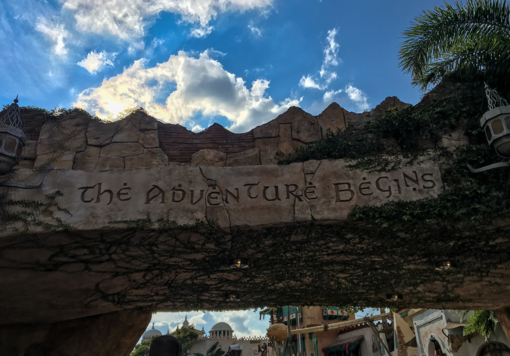 The Adventure Begins- Port of Entry, Islands of Adventure