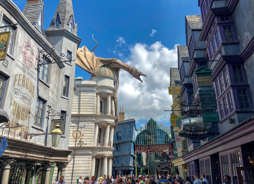 Dragon Alley at Universal Studios