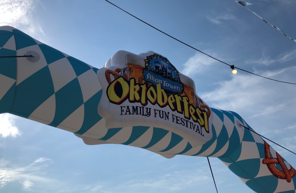 Alton Towers Oktoberfest Entrance