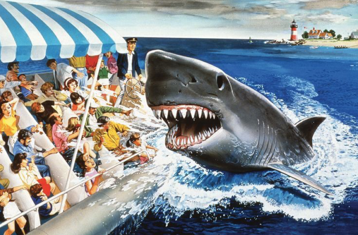 Jaws The Ride concept art