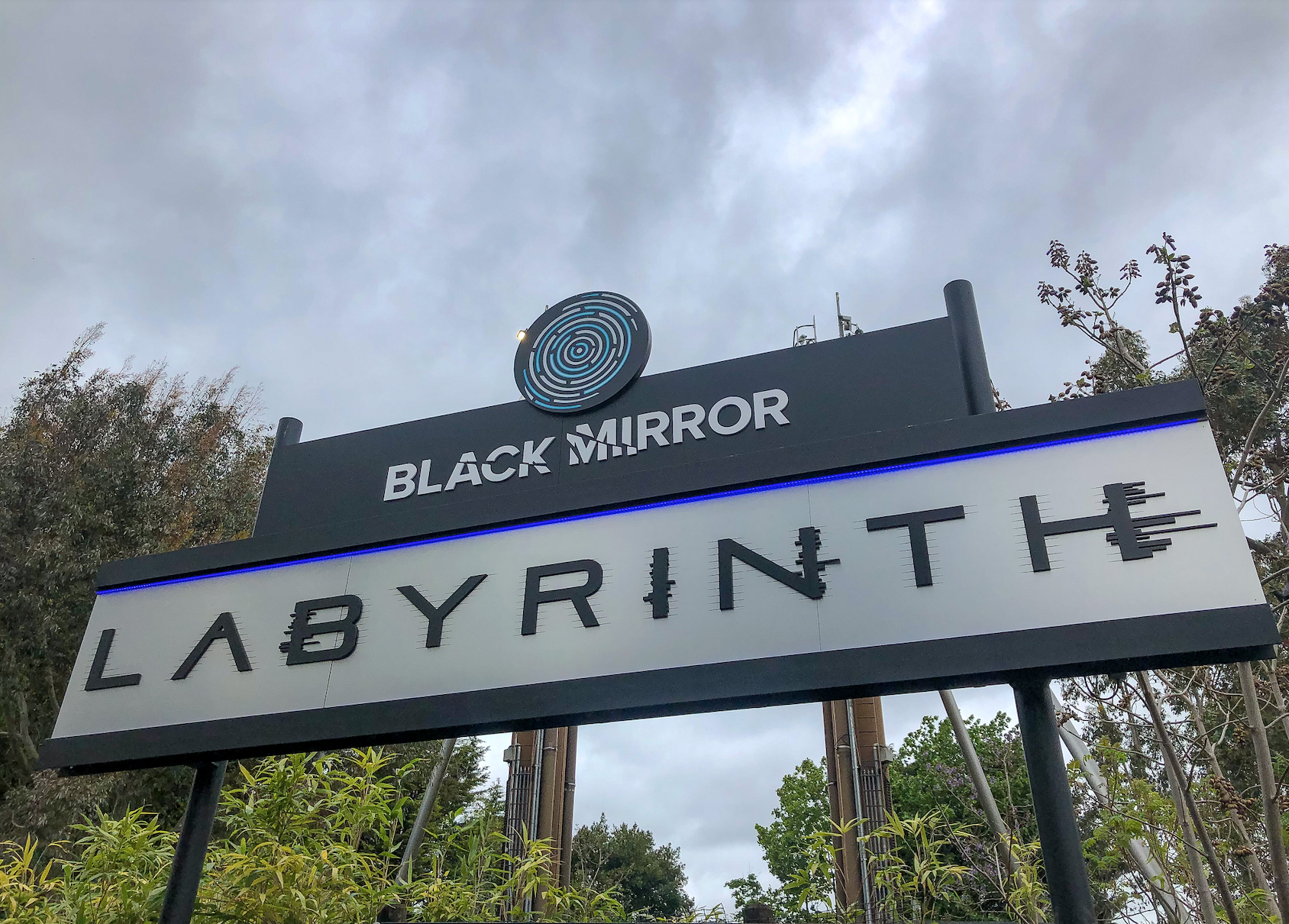 Black Mirror Labyrinth at Thorpe Park