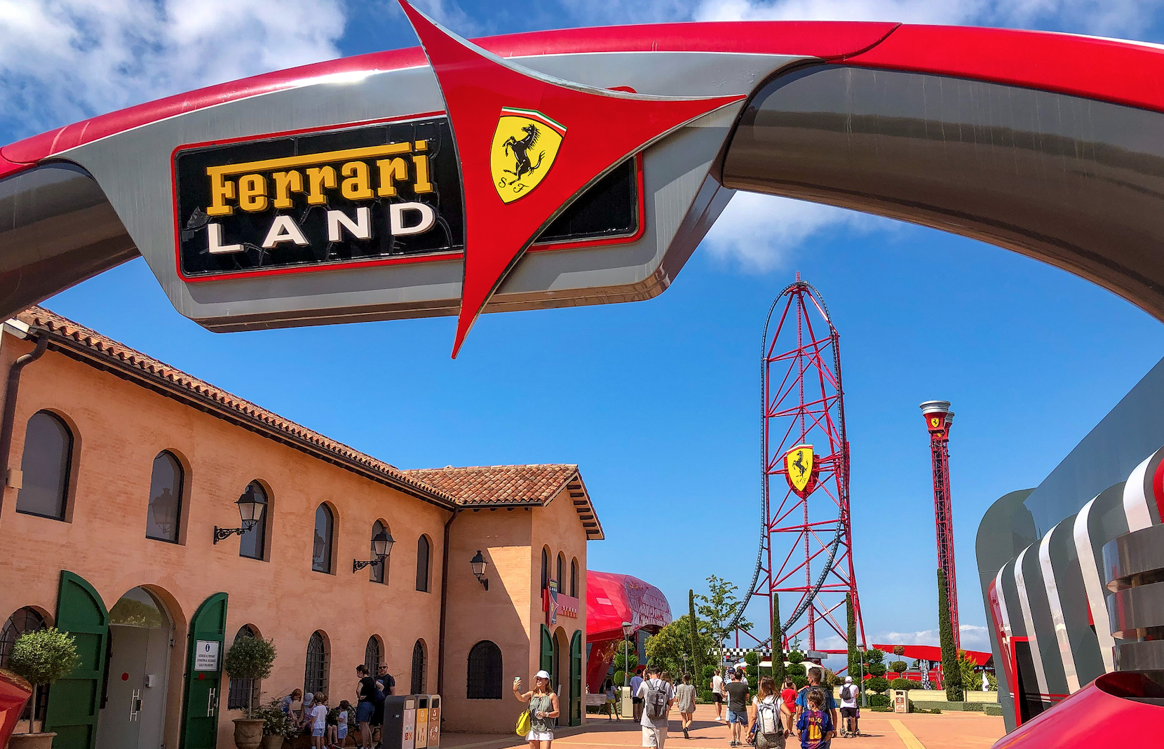 PortAventura - Spain Theme Park Featuring Ferrari Land