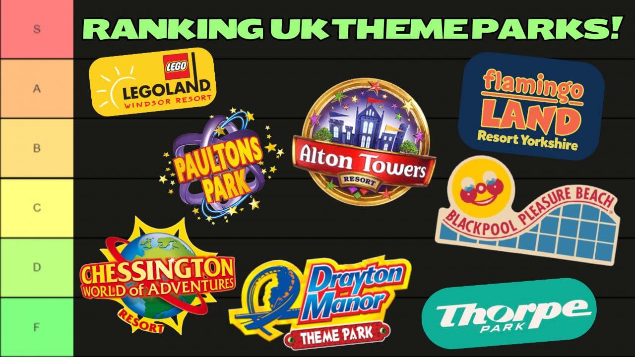 Ranking UK Theme Parks!
