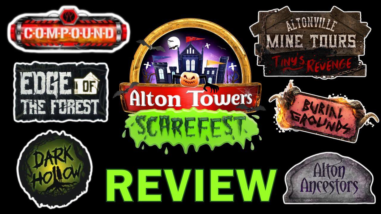 Alton Towers Scarefest Review 2025
